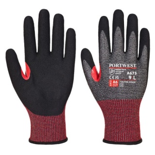 Portwest A673 - CS AHR18 Nitrile Foam Cut Glove Cut Level F